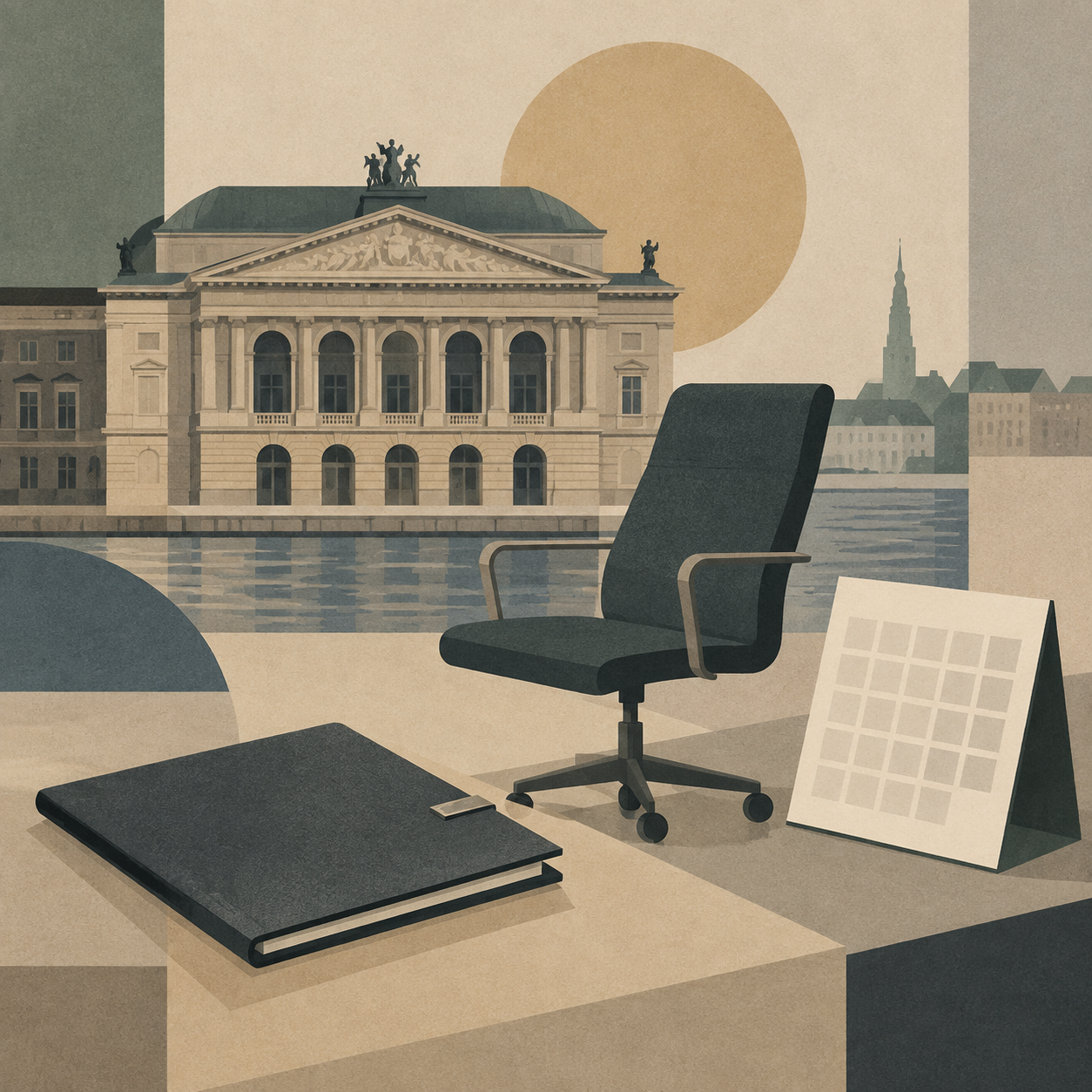 Tegning af hvad historien faktisk handler om