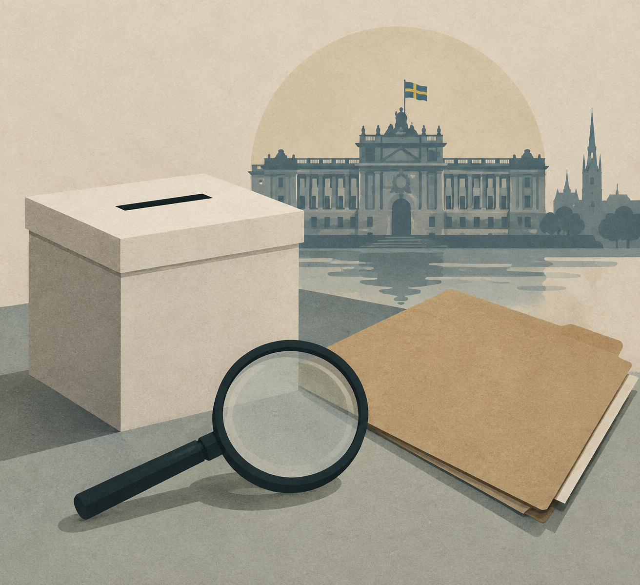 Tegning af hvad historien faktisk handler om